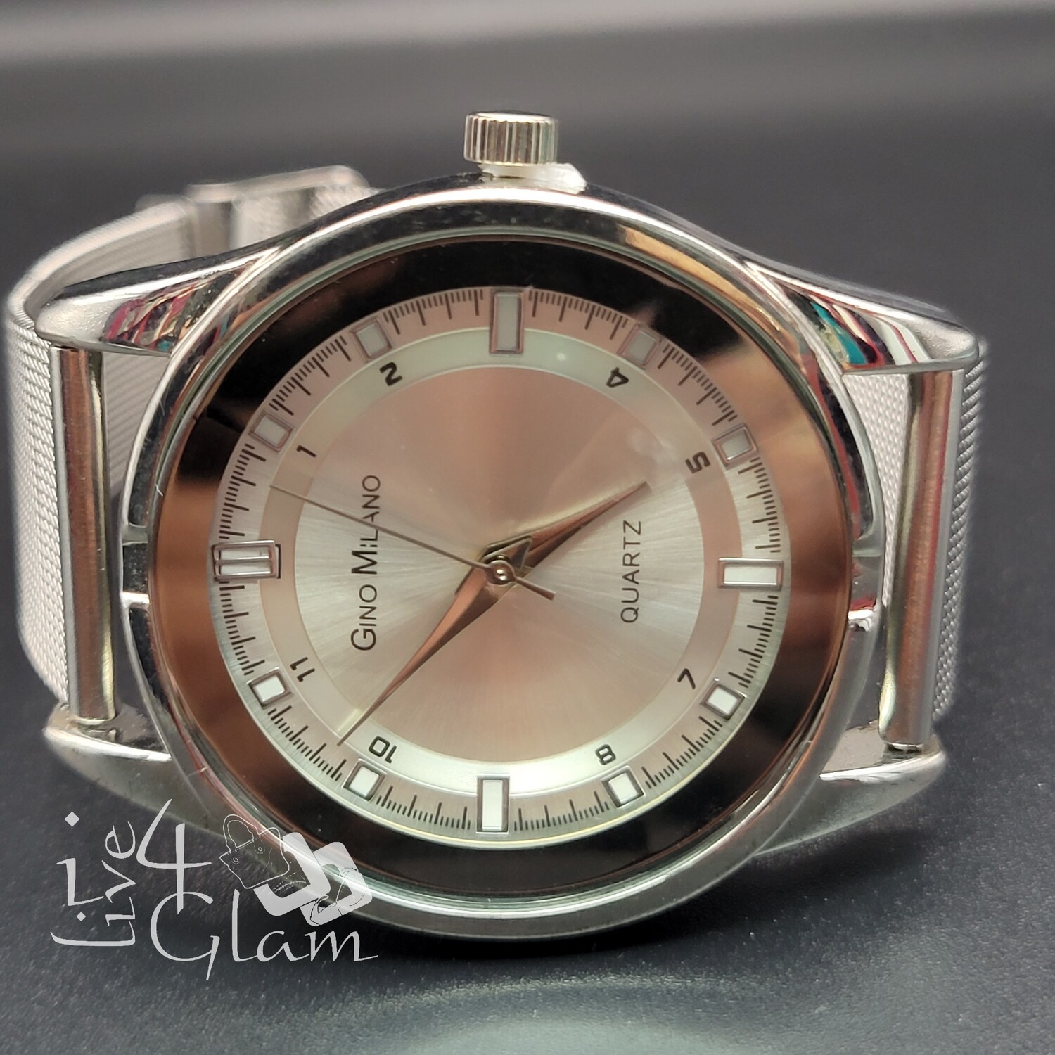 Fancy Glass Screen, Color: Silver/White