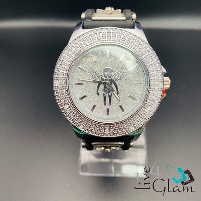 Angel Glitter Face and Band Watch
