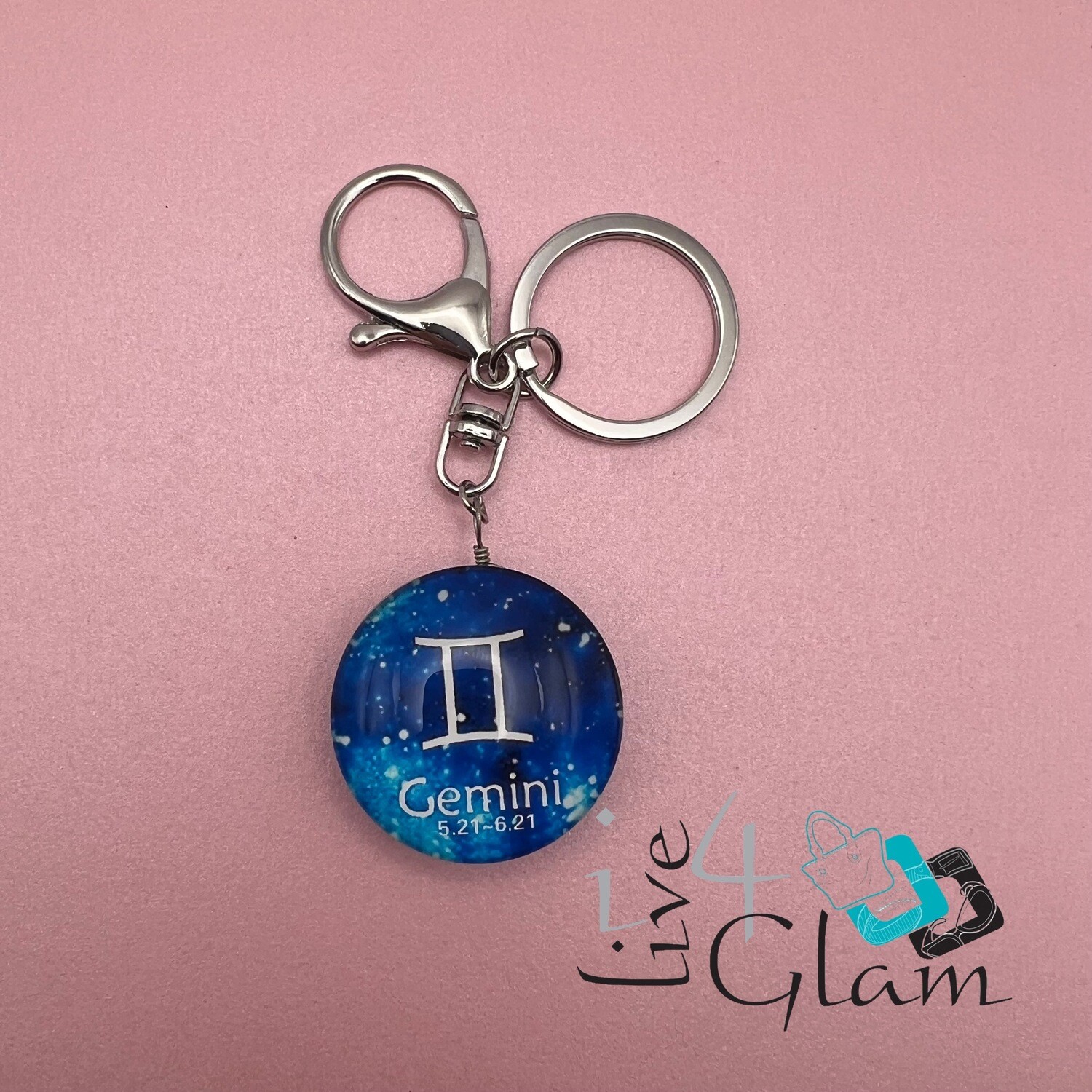Horoscope Gemini Keychain