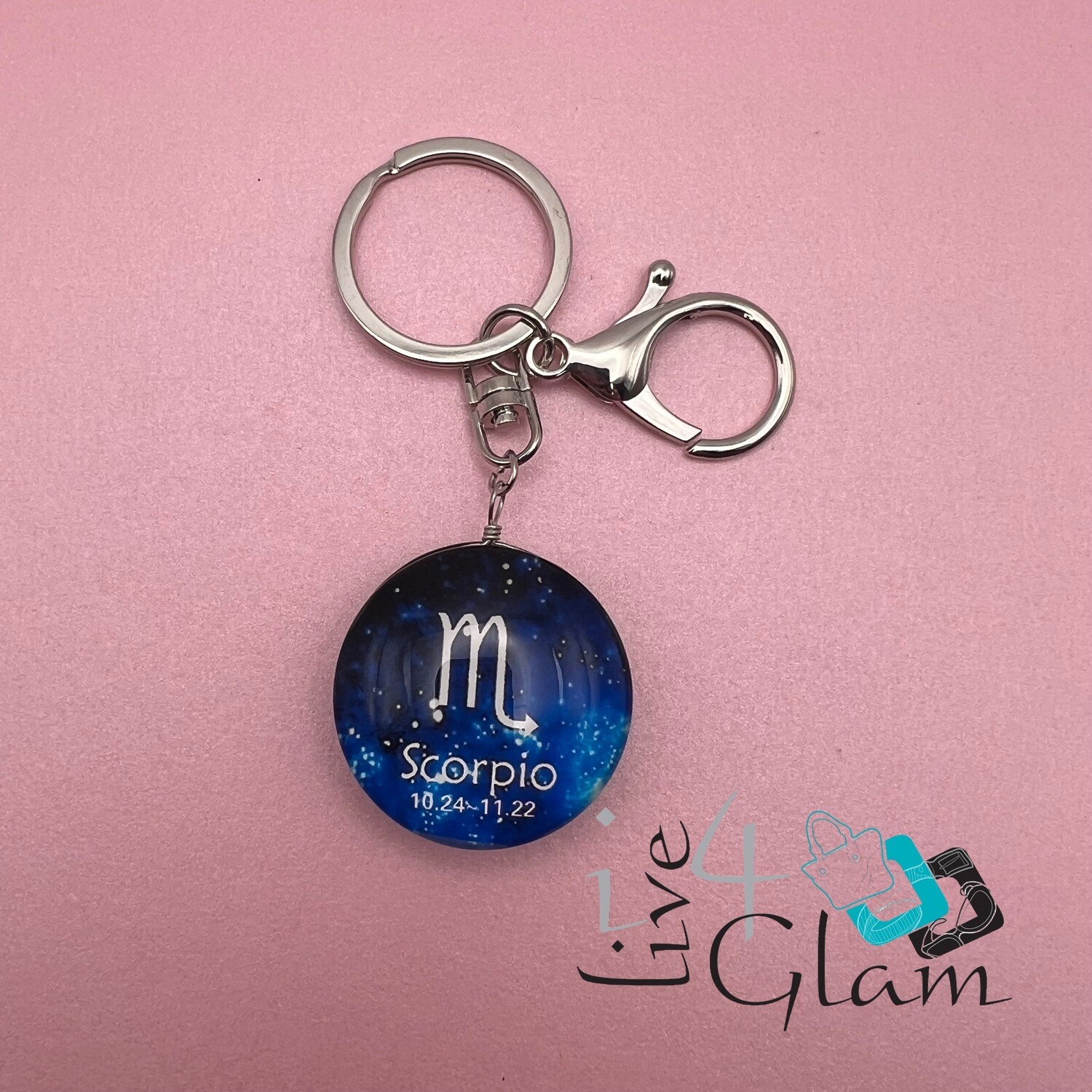 Horoscope Scorpio Keychain