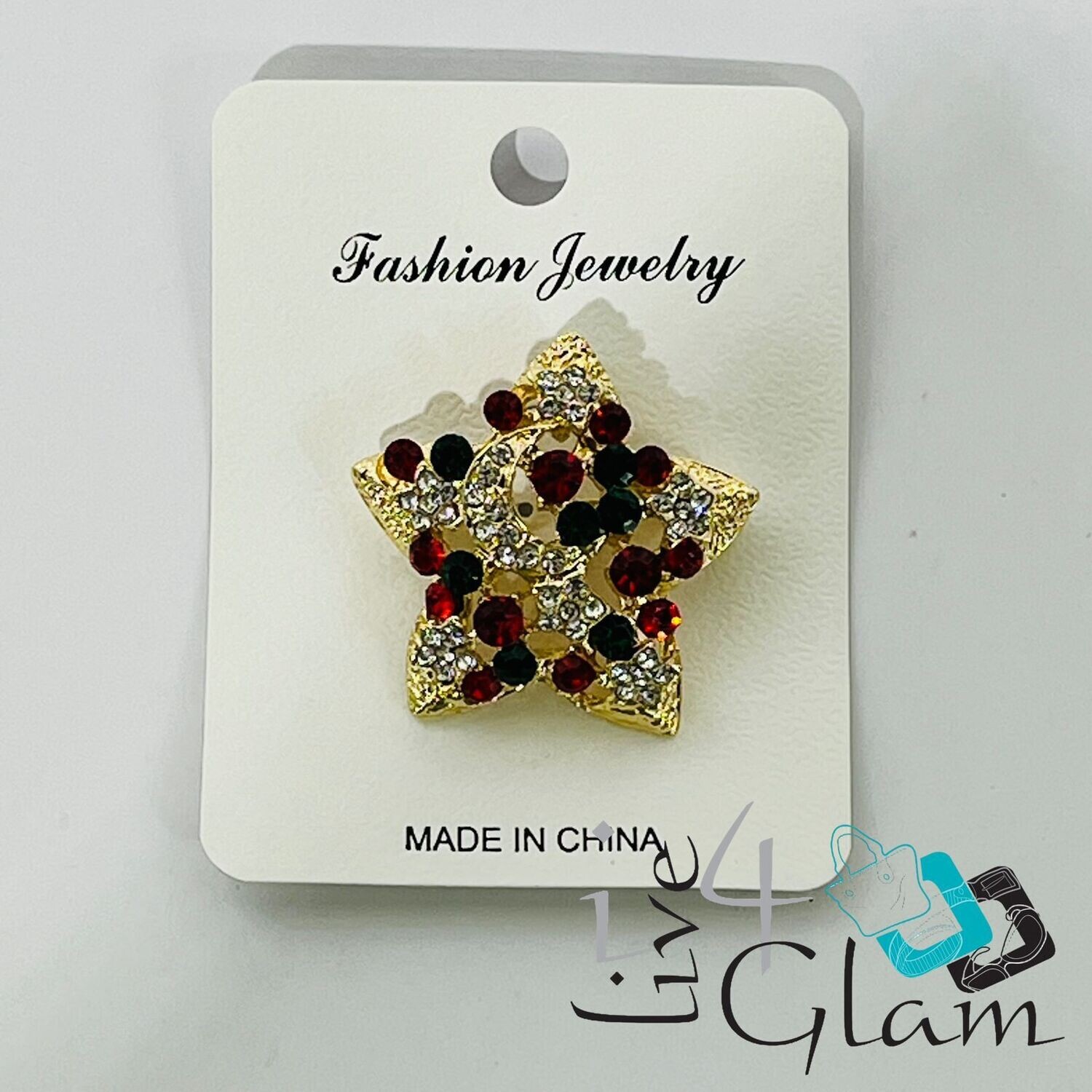 Christmas Star Broach