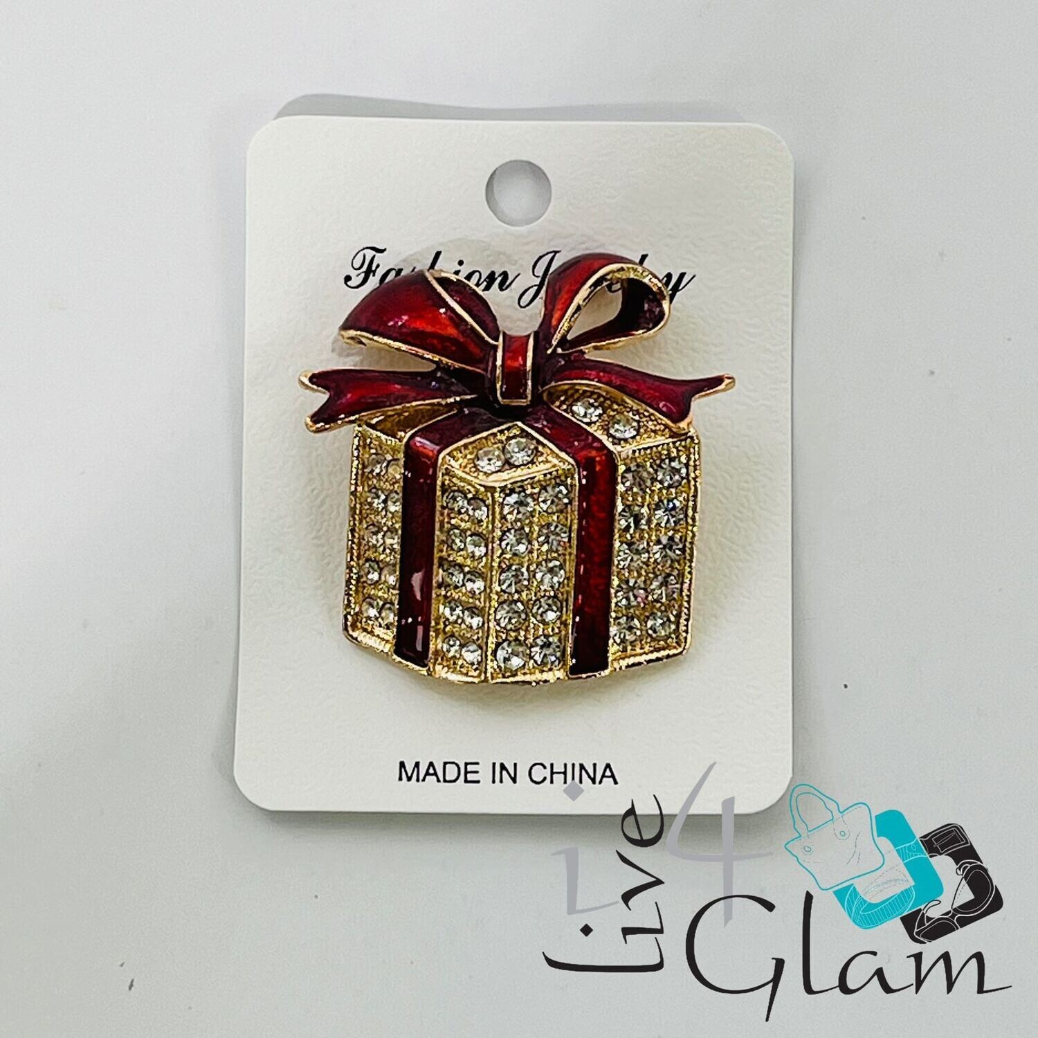 Gift Box Broach