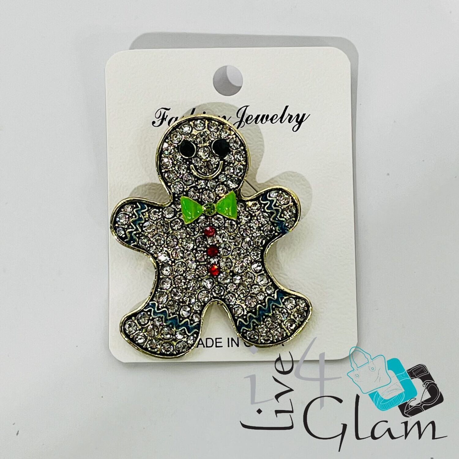 Gingerbread Man Broach