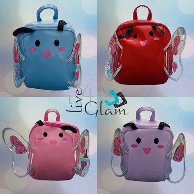 Kid&#39;s Leather Butterfly  Bag