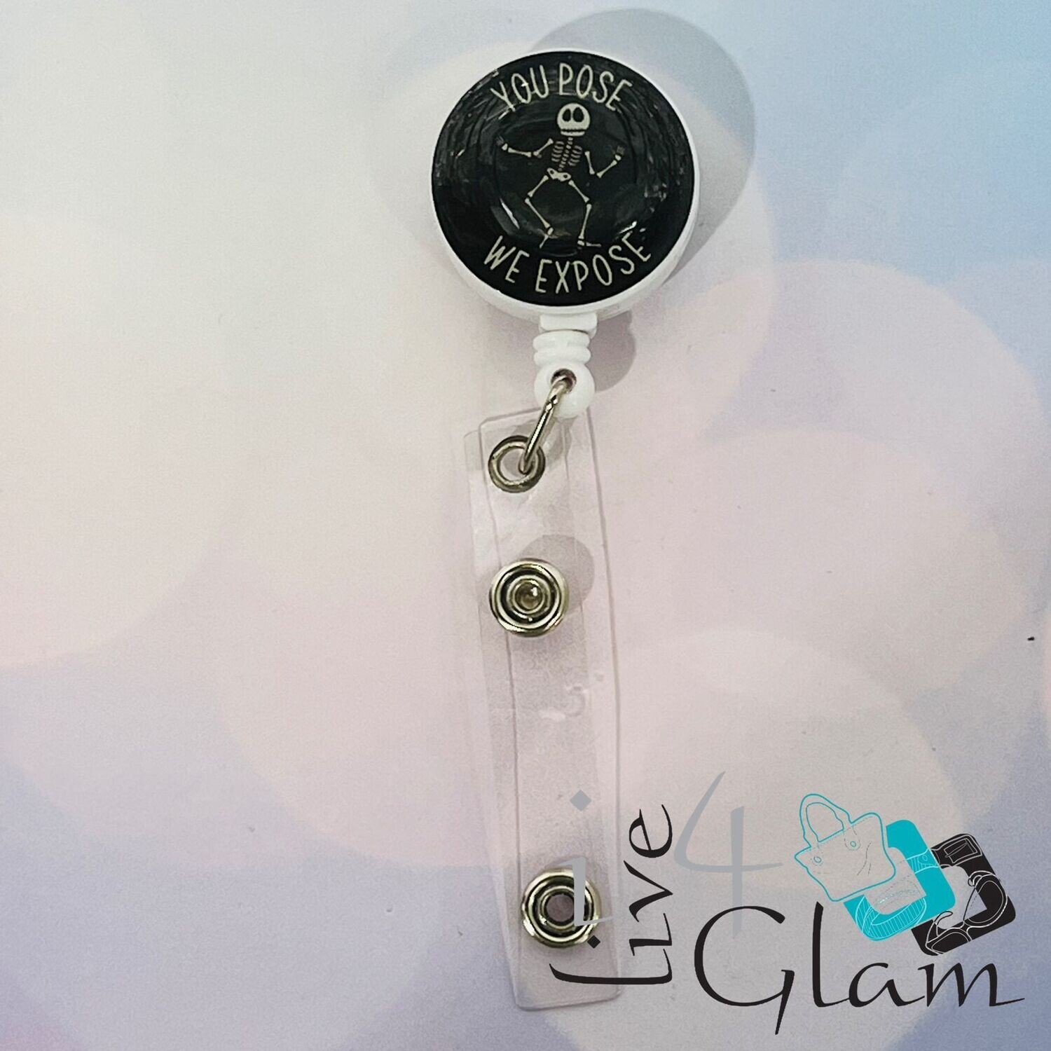 Retractable Badge Clip You Pose