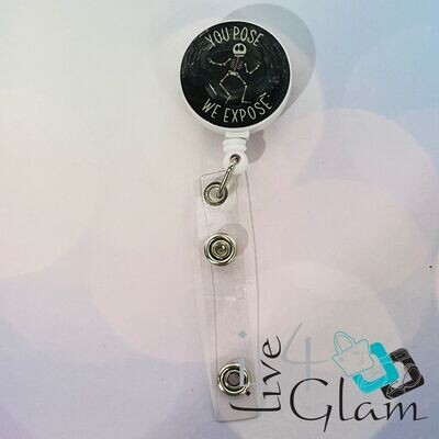 Retractable Badge Clip You Pose