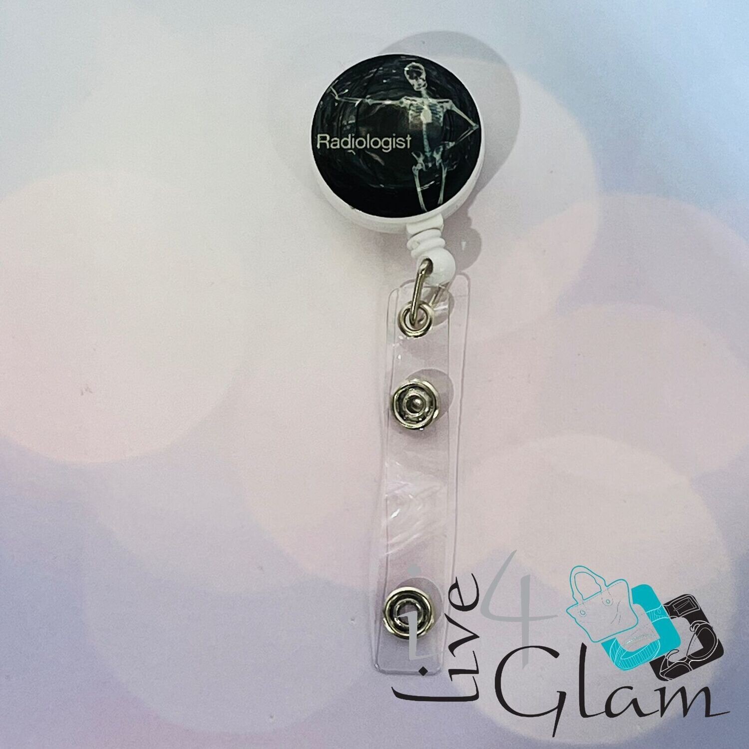 Retractable Badge Clip Radiologist