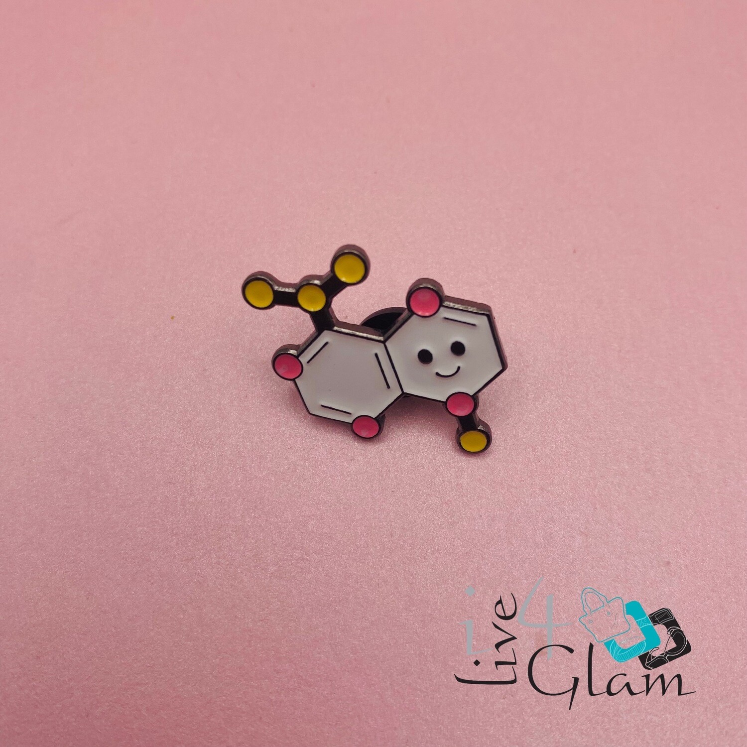 Science Pin Molecule