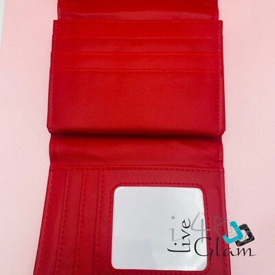 Women's 10" Trifold Card Holder Wallet