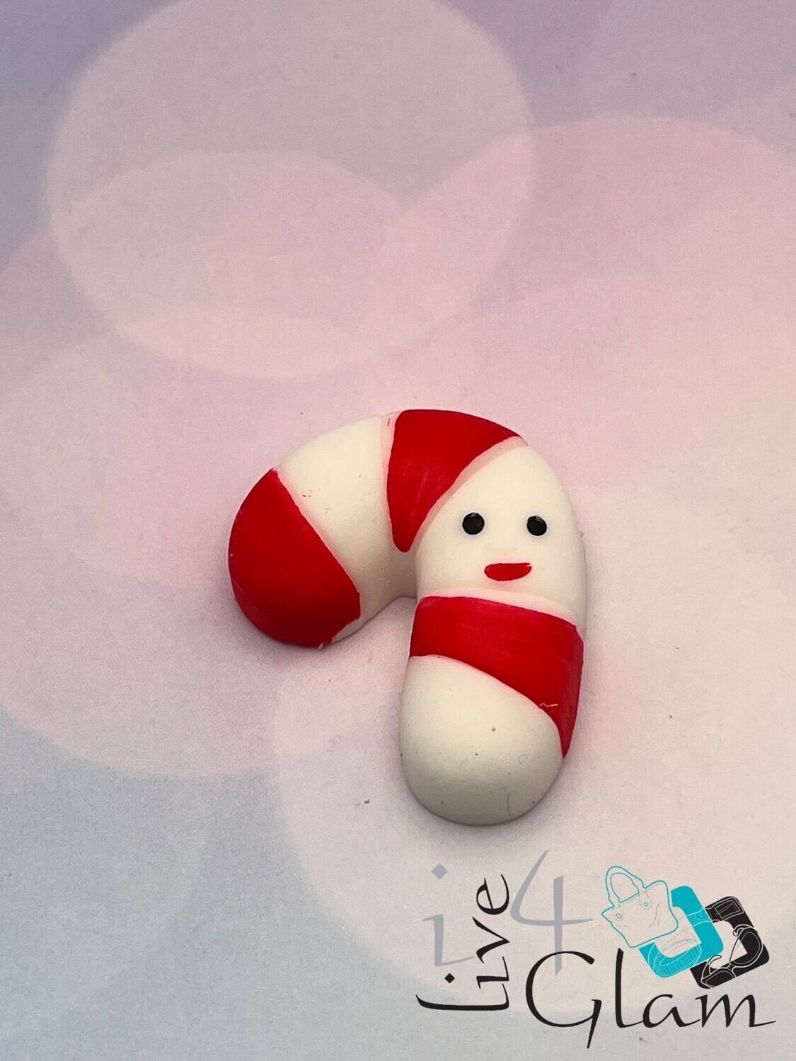 Christmas Mochi  Squishy Toy Candy Cane