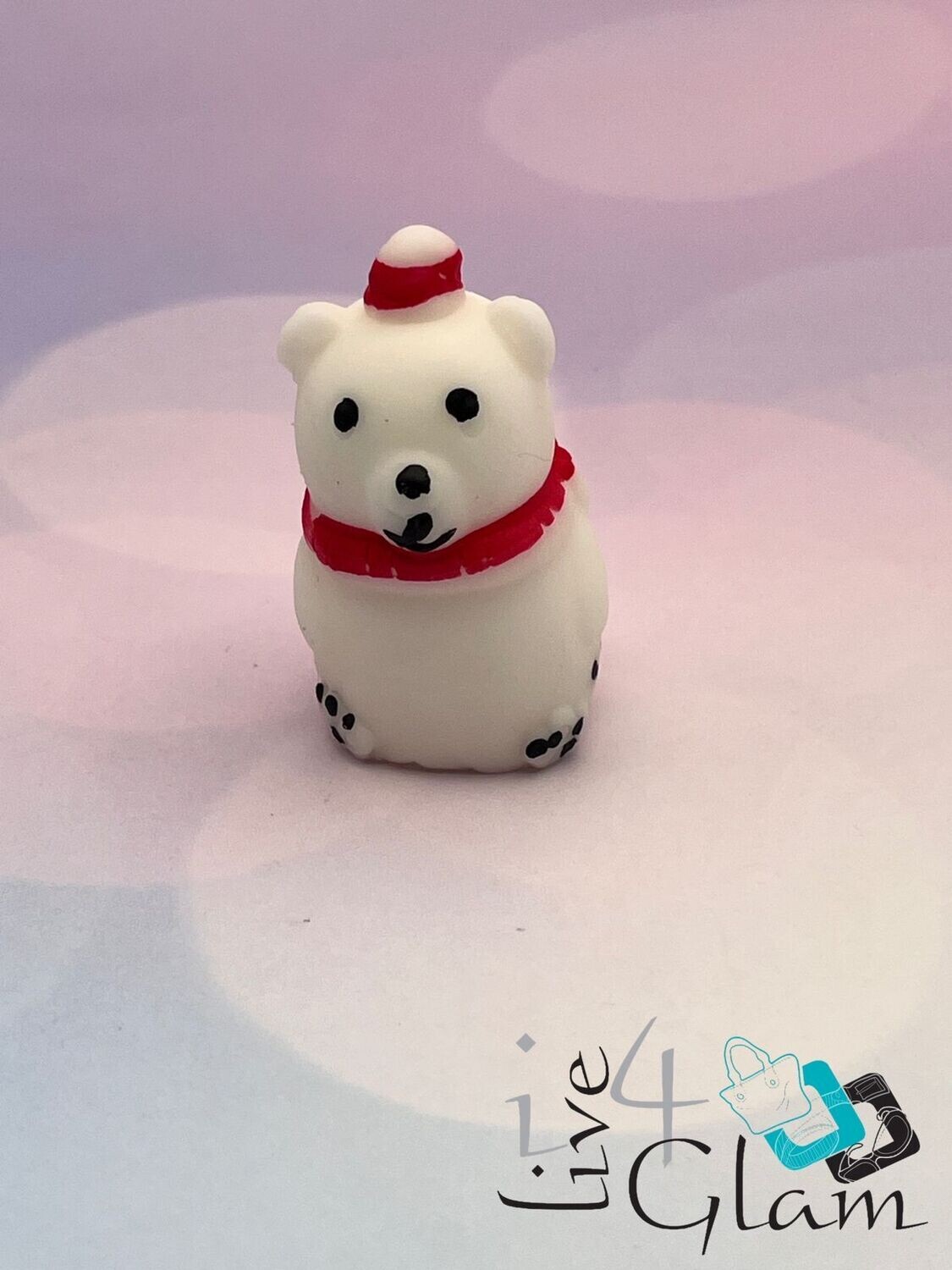 Christmas Mochi  Squishy Toy Polar Bear