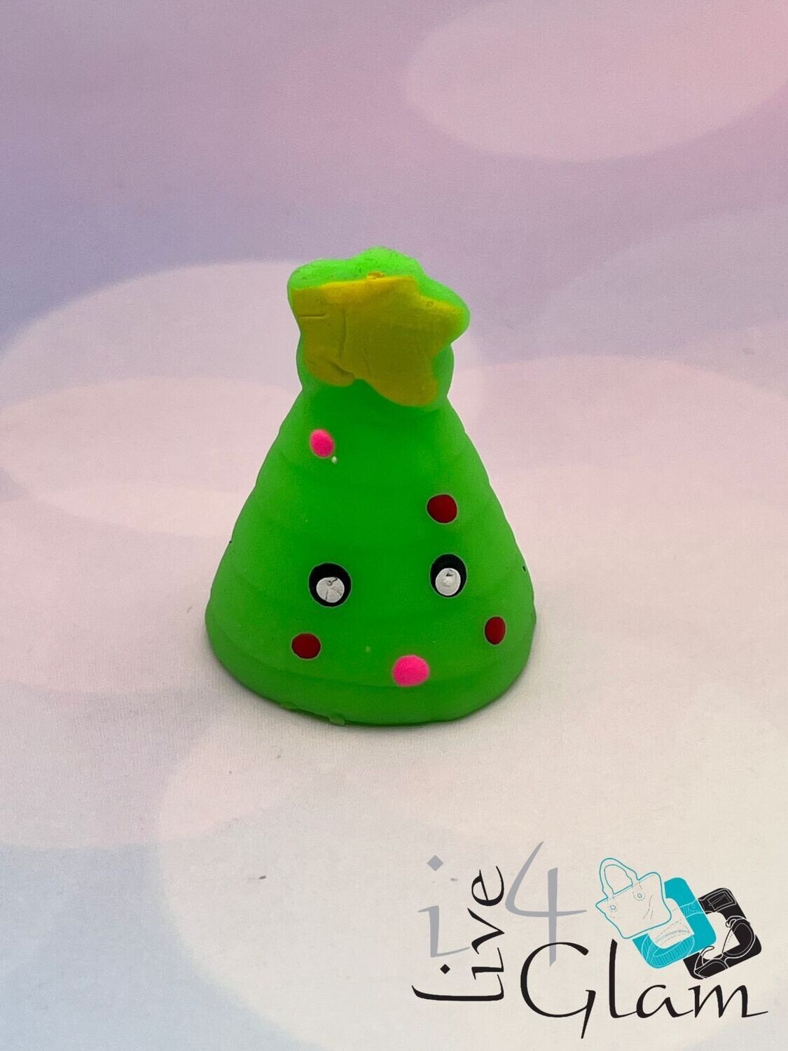 Christmas Mochi  Squishy Toy Light Green Tree