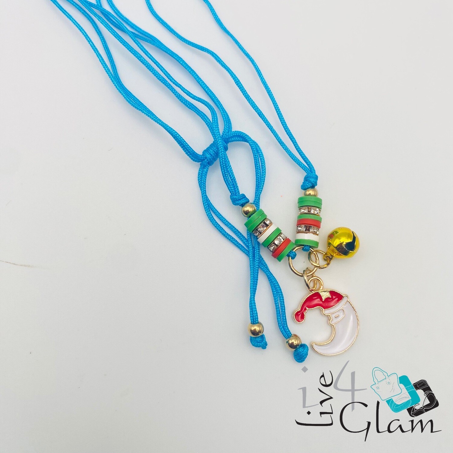 Moon Pull String Necklace w Bell