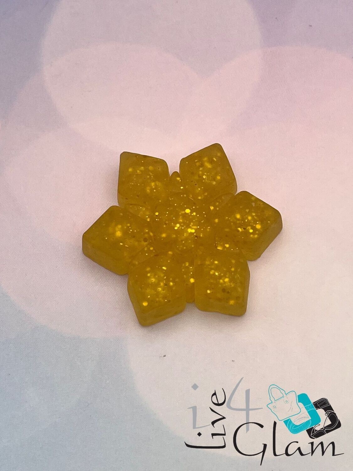 Christmas Mochi Squishy Gold Flower