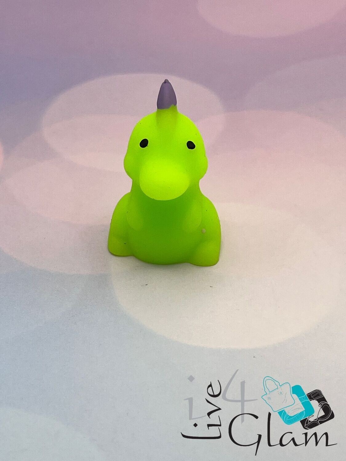Squish Mochi Lime Green Dinosaur