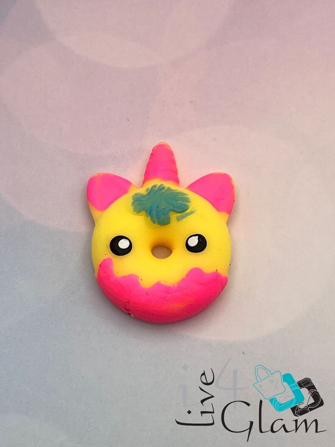 Squish Mochi Yellow Unicorn