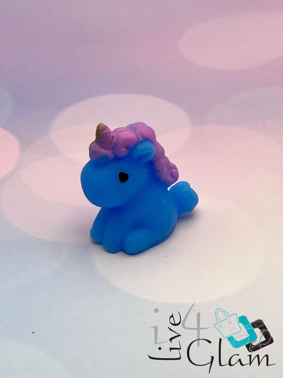 Squish Mochi Blue Unicorn