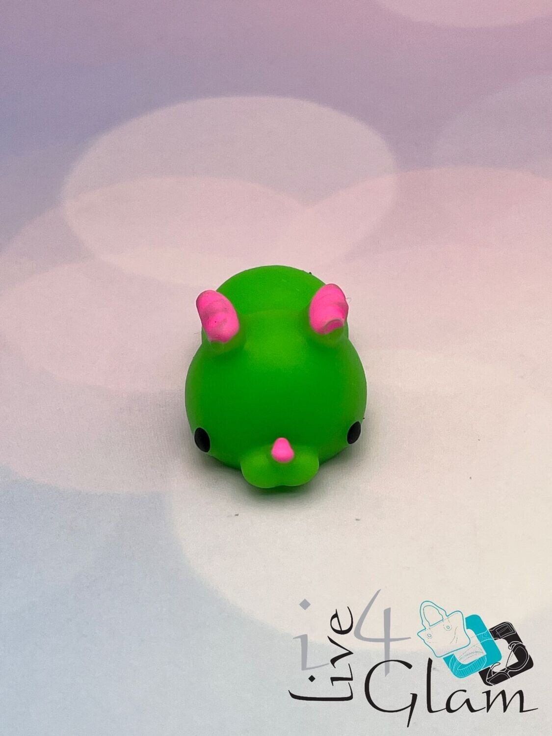 Squish Mochi Green Bunny