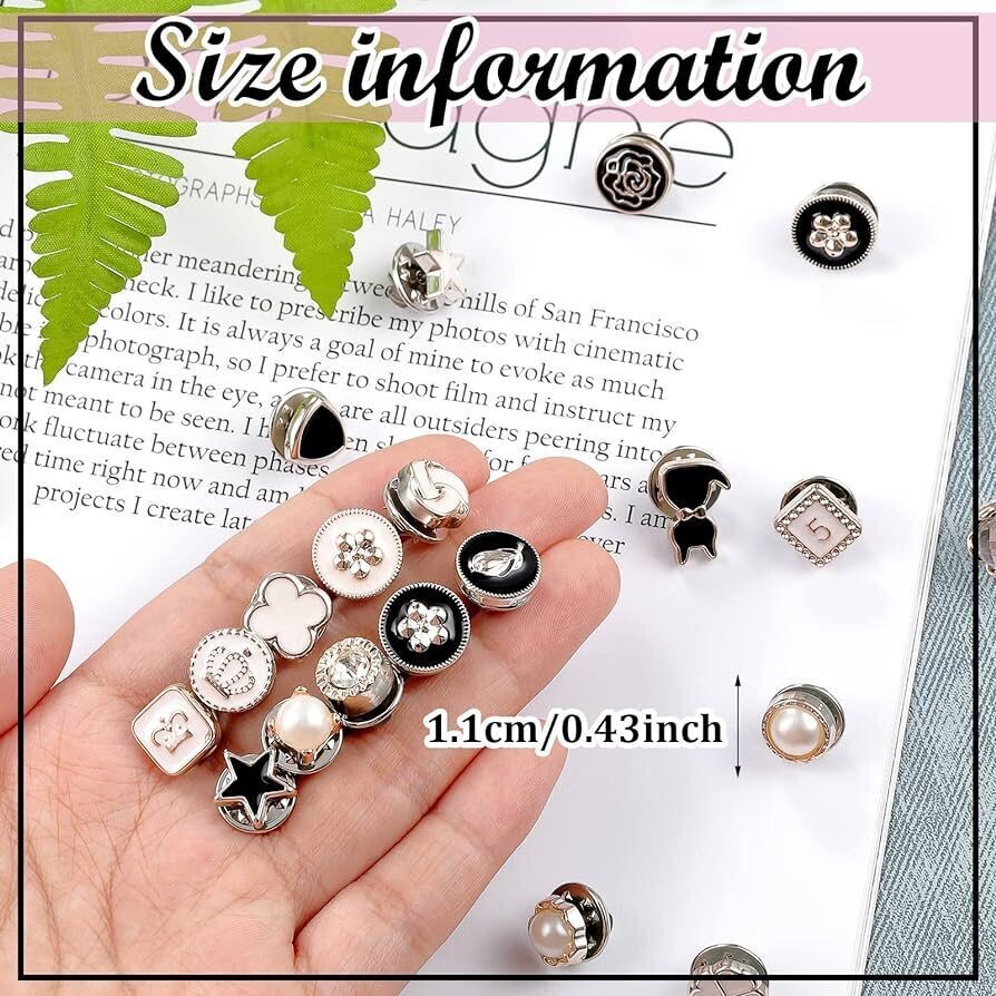 Random Assorted 4 Piece Broach Pins