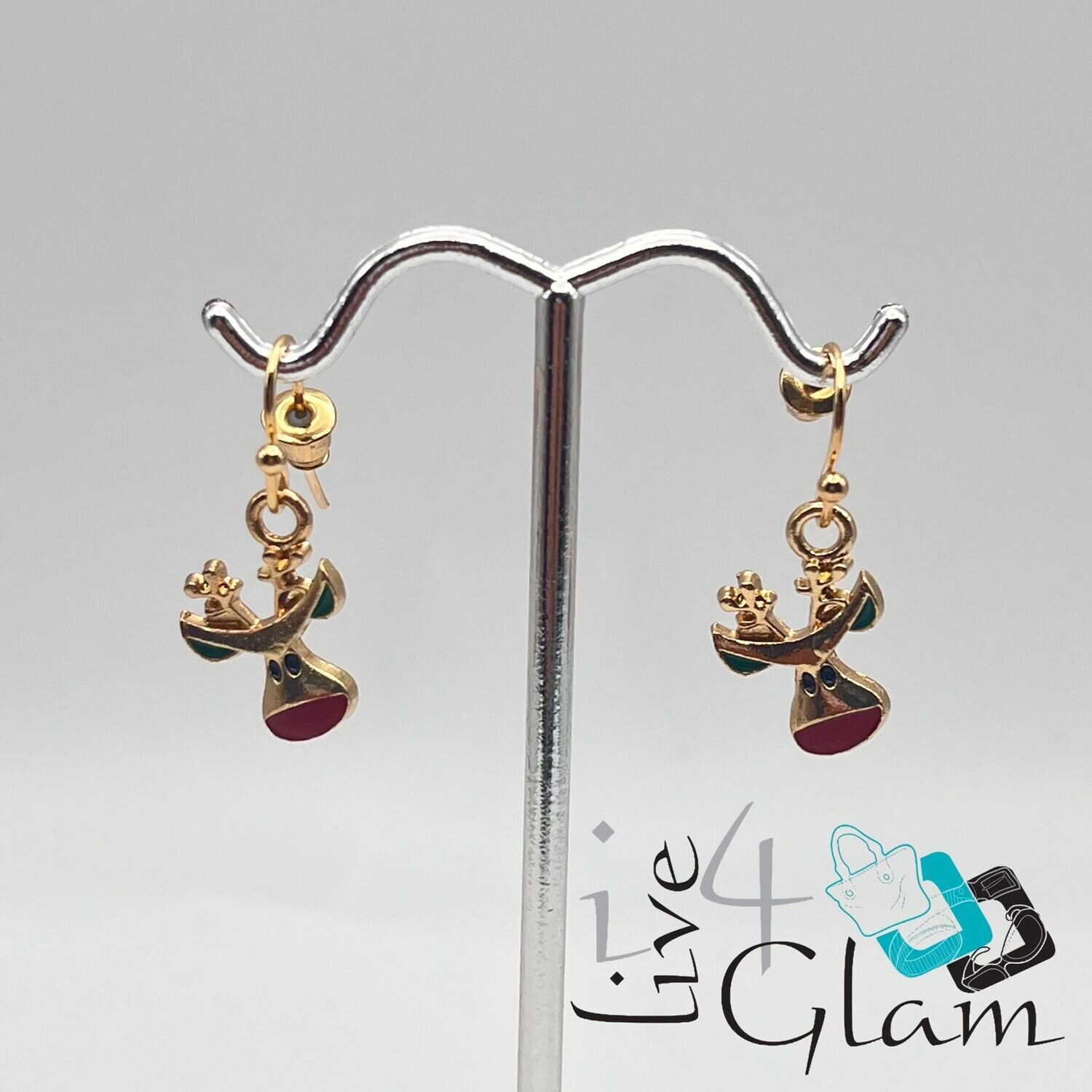 Christmas Hanging Earring Rudolph