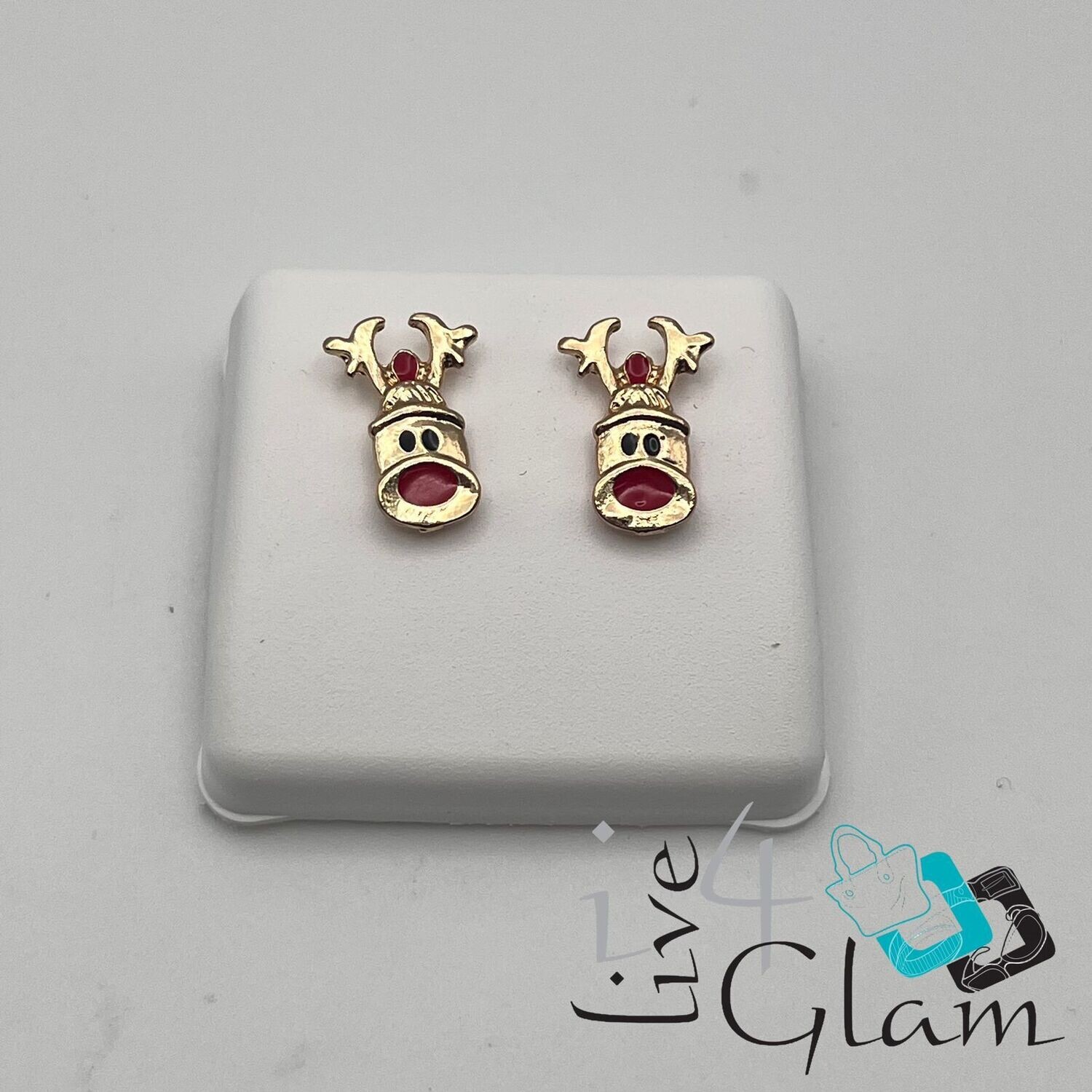 Christmas Stud Earring Rudolph