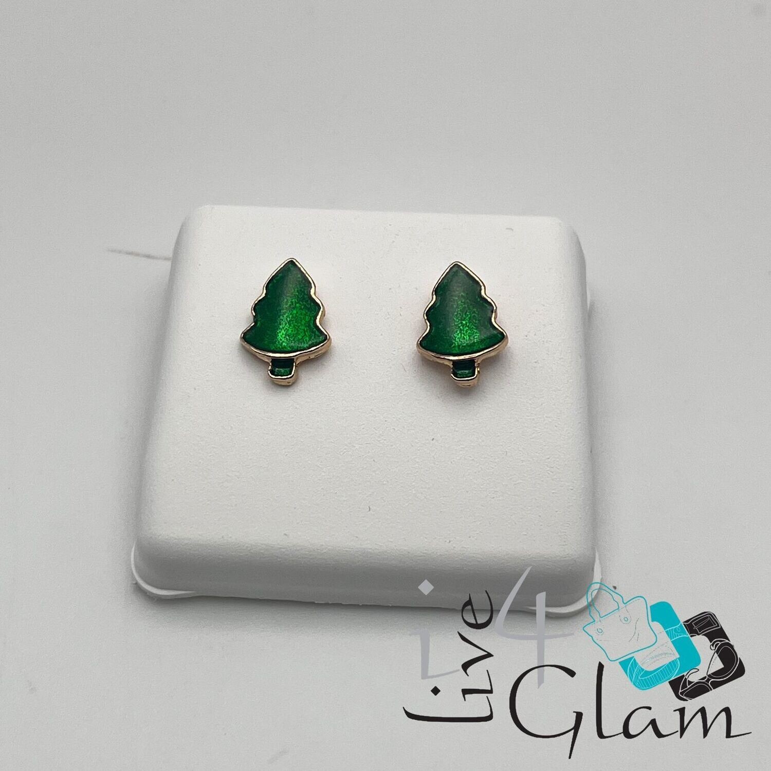 Christmas Stud Earring Small Tree