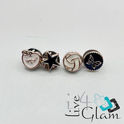 Random Assorted 4 Piece Broach Pins