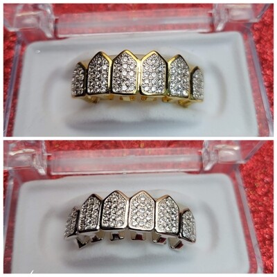 Grillz Iced Out Bottom 