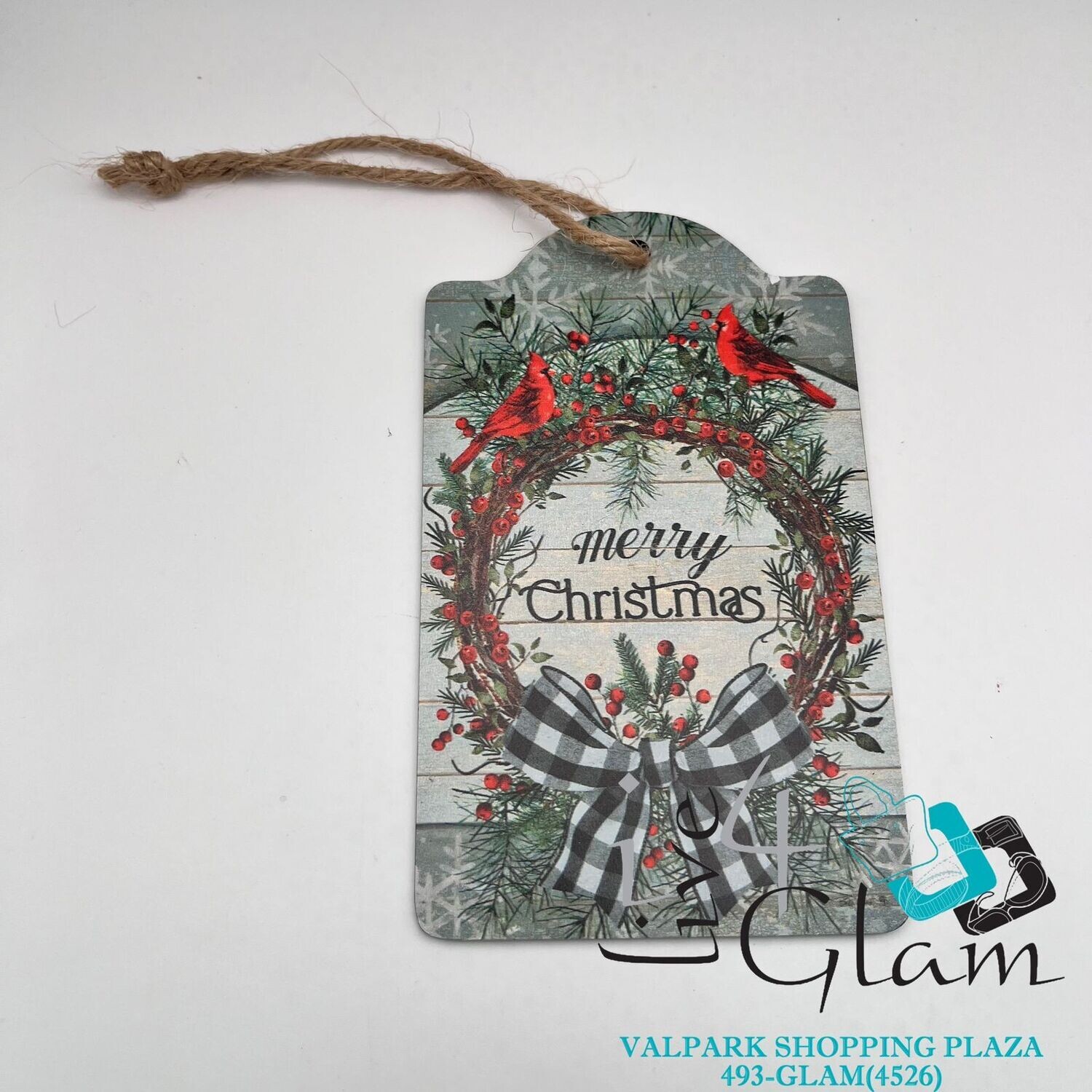 Christmas Plaque Merry Christmas