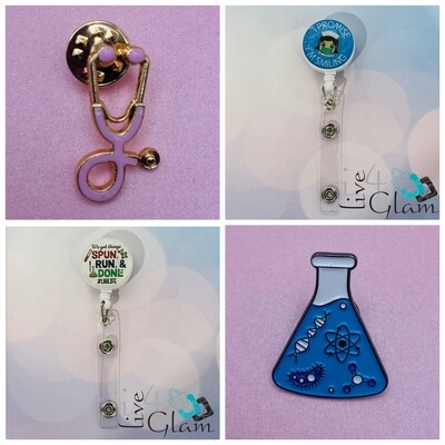 Badge Clips &amp; Pins