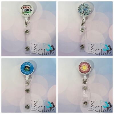 Retractable Badge Clips