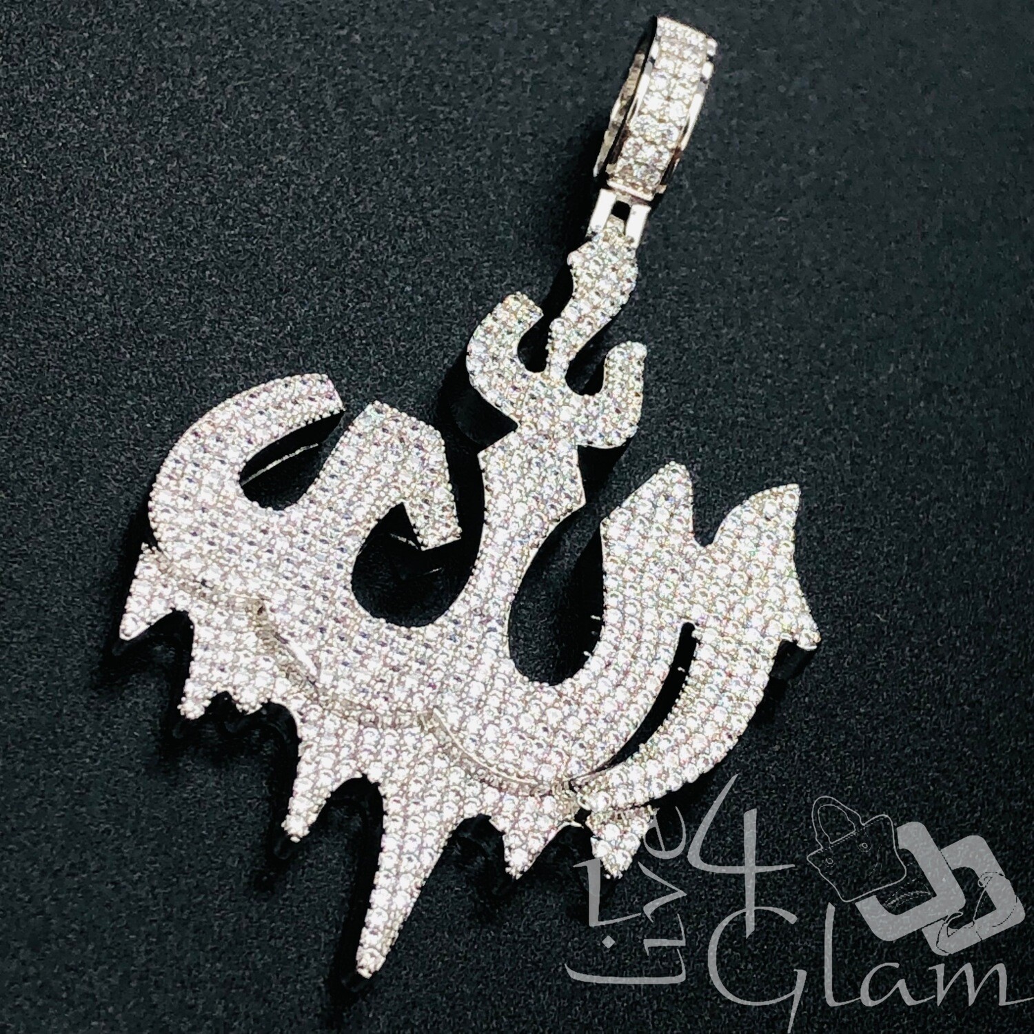 Fashion Allah Dripped Pendant