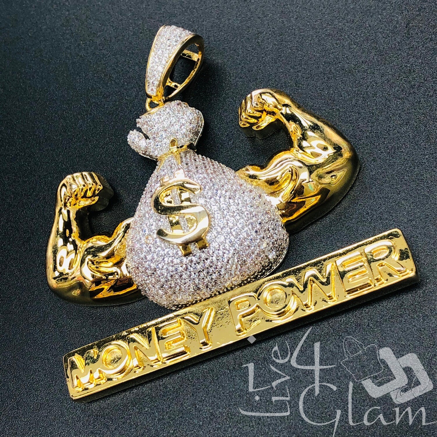 Brass Money Power Pendant