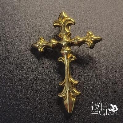 Stainless Steel Golden Cross  Pendant