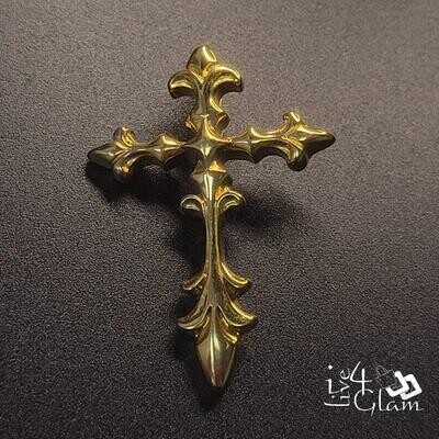 Stainless Steel Golden Cross  Pendant