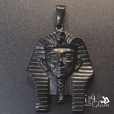 Stainless Steel Black Pharaoh Pendant
