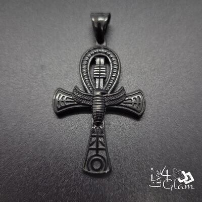 Stainless Steel Egyptian Cross Pendant