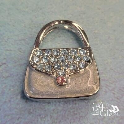 Blue Purse Charm