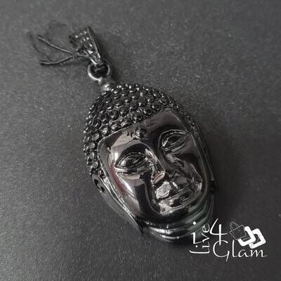 Stainless Steel Buddha Head Pendant