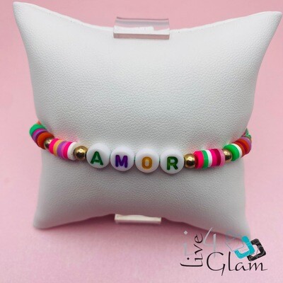 Amor Pull String Bracelet