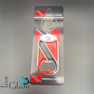 Trinidad and Tobago Opener Can Keychain