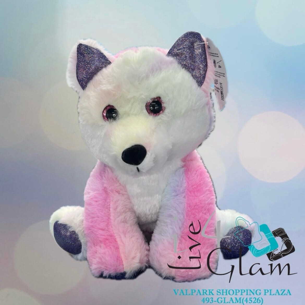 Plush Huggables Cute &amp; Cuddly Colourful Fox