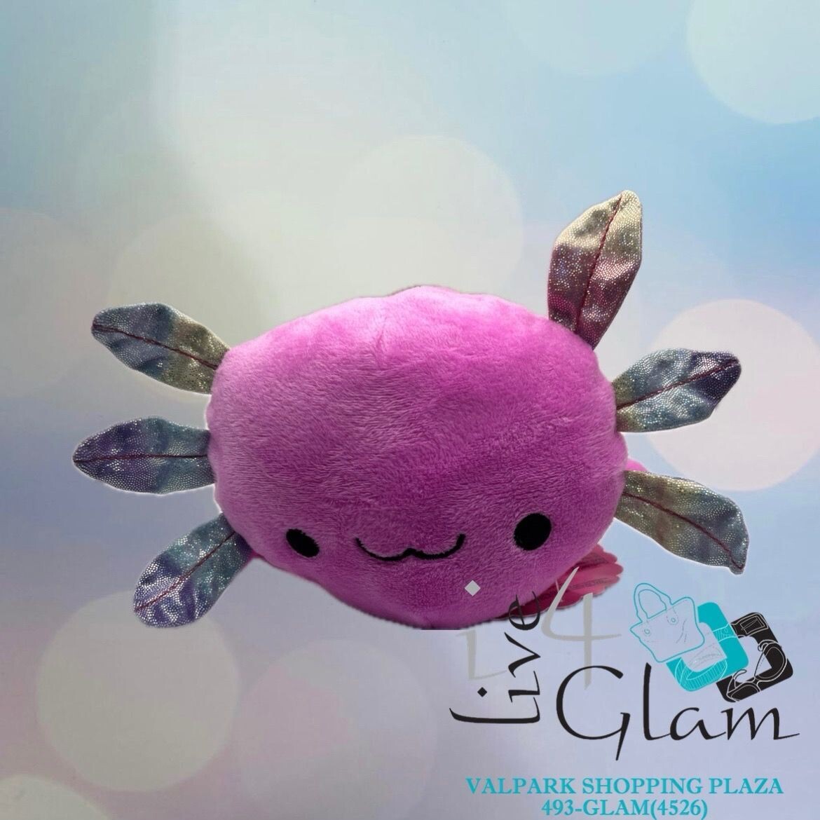Plush Huggables Cute &amp; Cuddly Axolottl