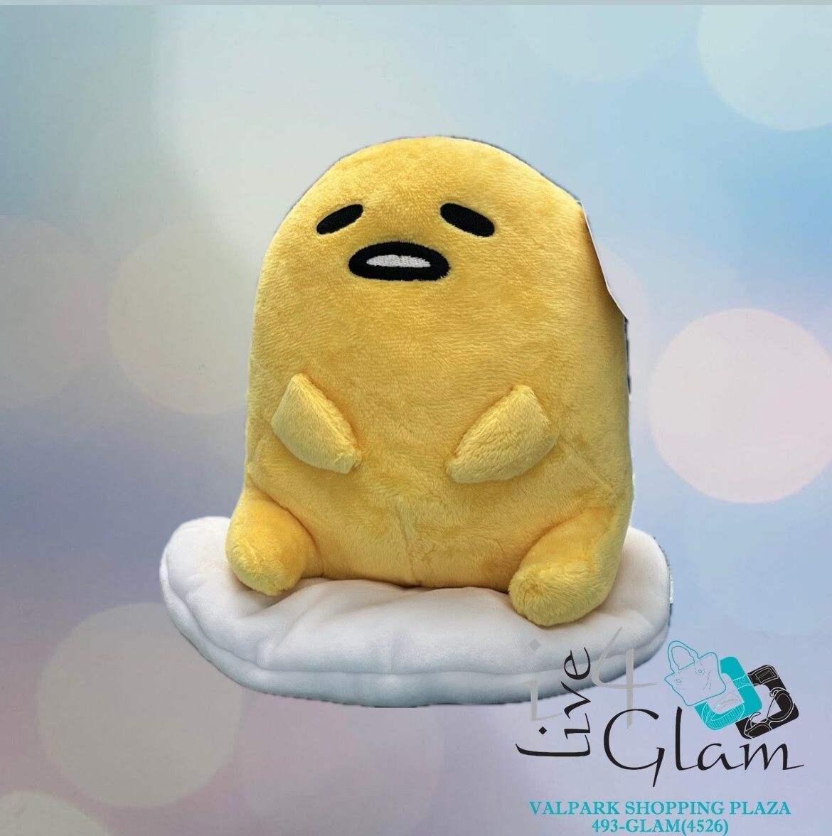 Plush Stuff Toy Lazy Egg