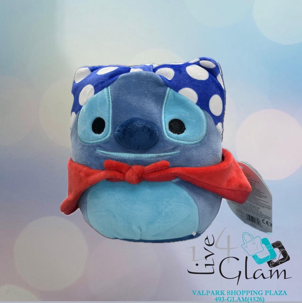 Squishmallow Superhero Stitch