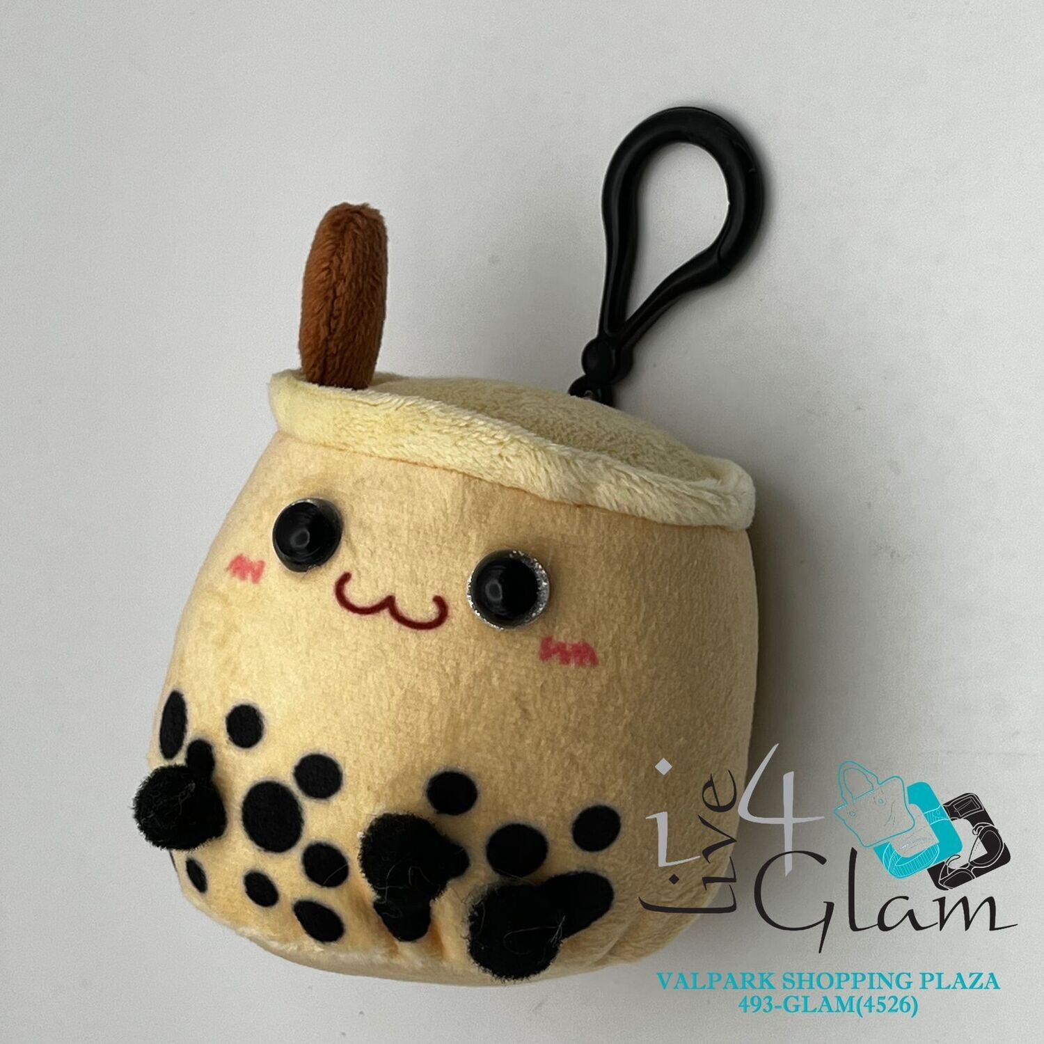 Plush Bubble Tea Keychain