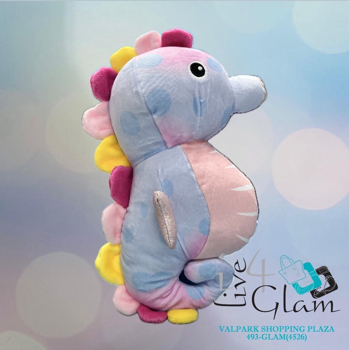 Plush Huggables Cute &amp; Cuddly Seahorse
