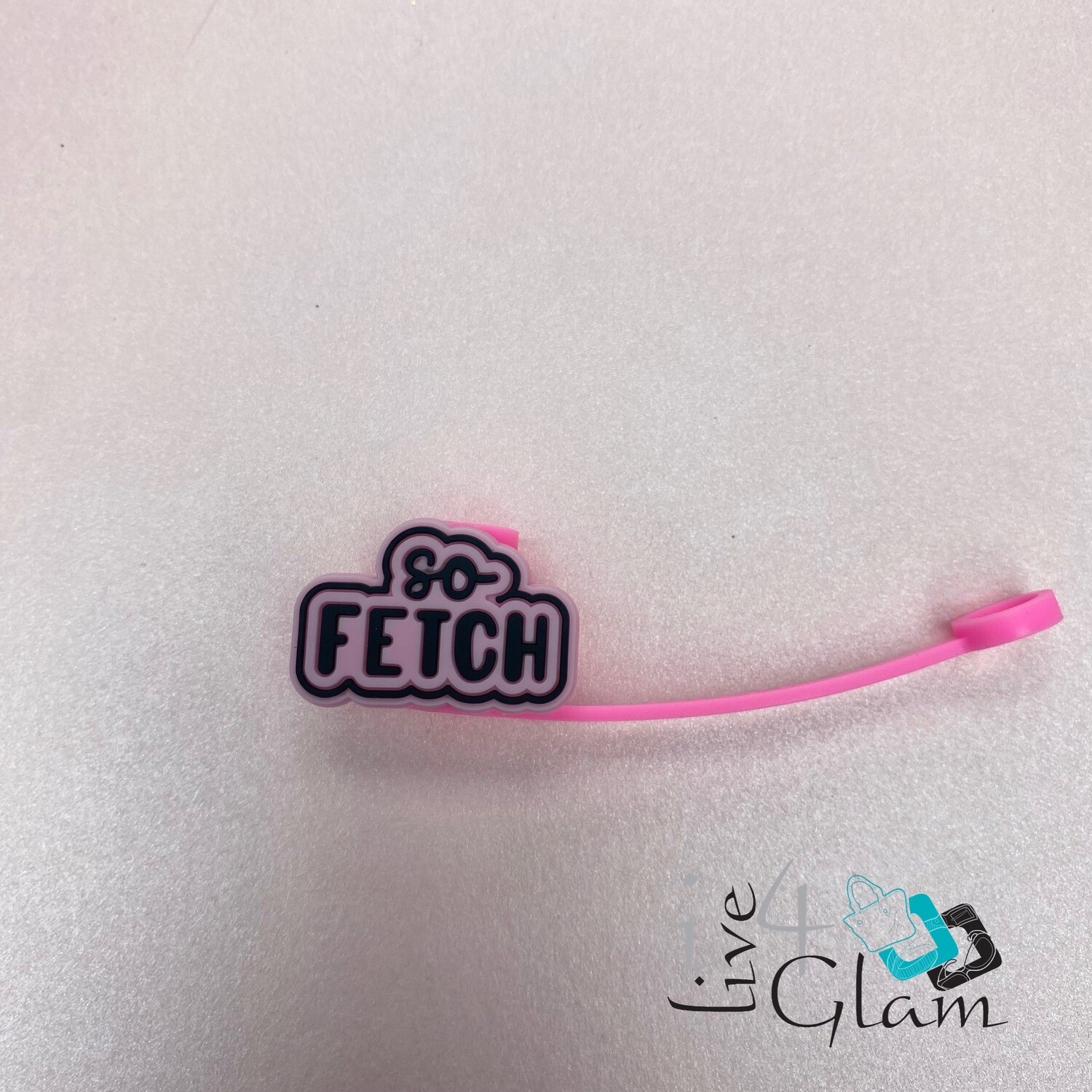 Pink Straw Cover So Fetch