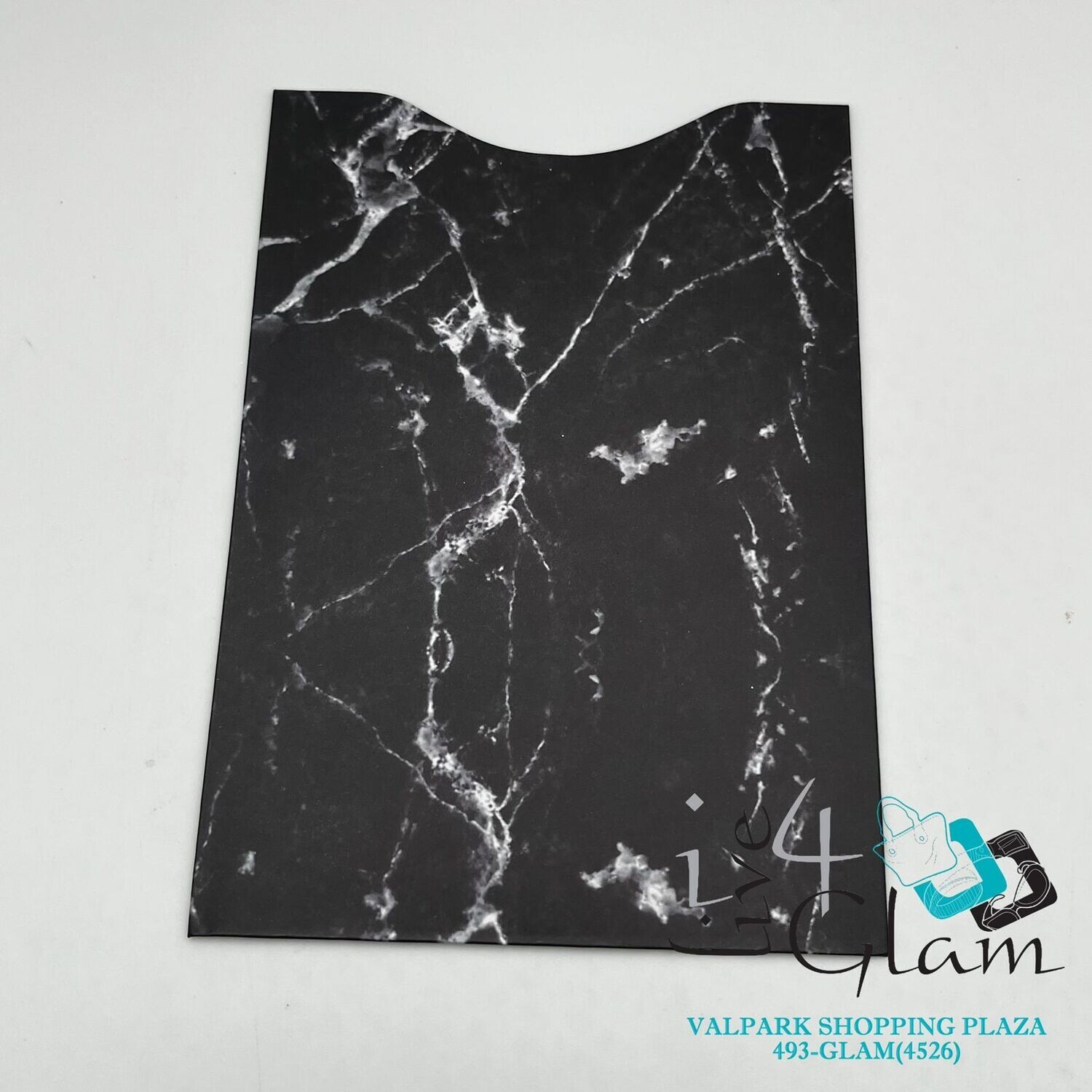 Pattern Passport RFID Sleeve, Color: Black