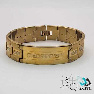 Stainless Steel Pattern ID Rolex Hand Band